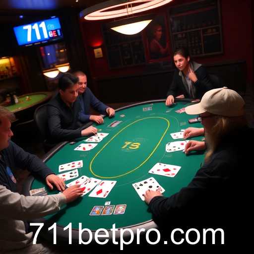 Exploring the Thrills of Poker: A Strategic Game on 711bet